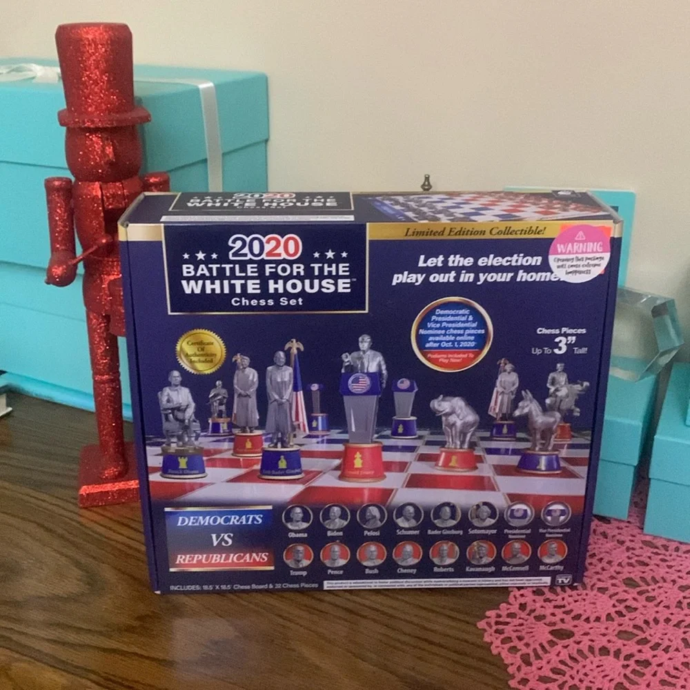 White House chess set new